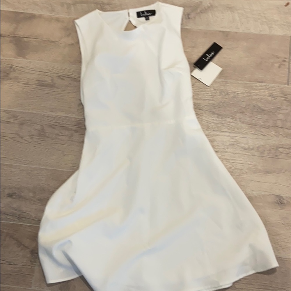 Lulus white skater dress
